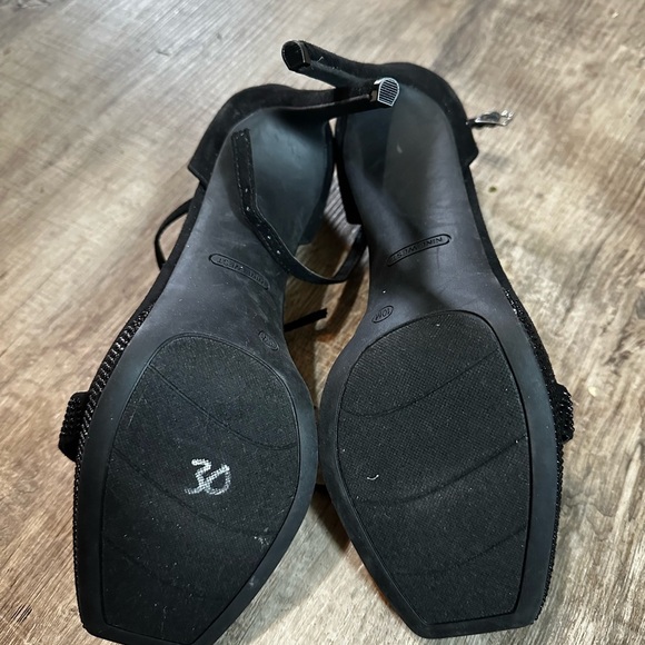 Nine West beautiful black heels new women size 10 - Picture 3 of 3